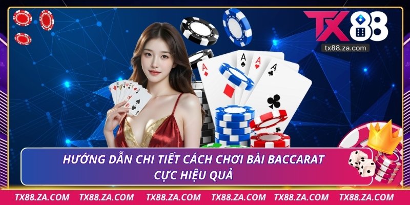 Hướng dẫn chi tiết cách chơi bài baccarat cực hiệu quả