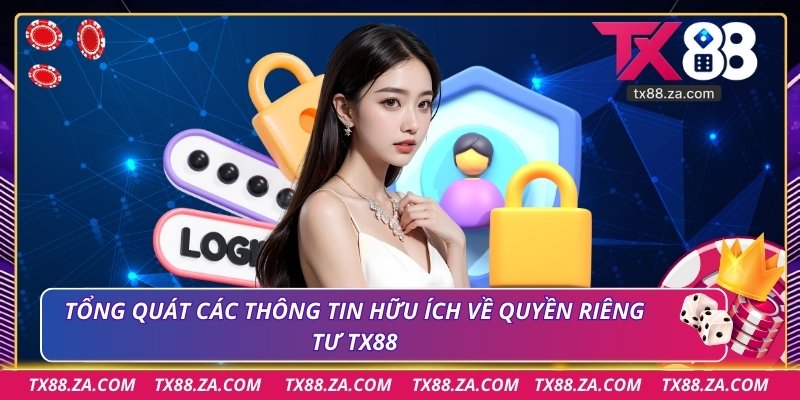 Tổng quát các thông tin hữu ích về quyền riêng tư TX88